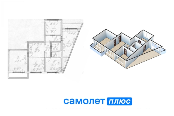 
   Продам 4-комнатную, 86.2 м², Свободы ул, 19А

. Фото 1.