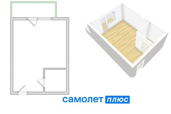 
   Продам студию, 25 м², Дегтярева ул, 1

. Фото 2.