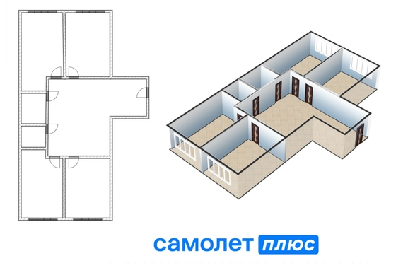 
  Продается 4-комн. квартира, 104.6 м², Московский пр-кт, д. 12
. Фото 2.