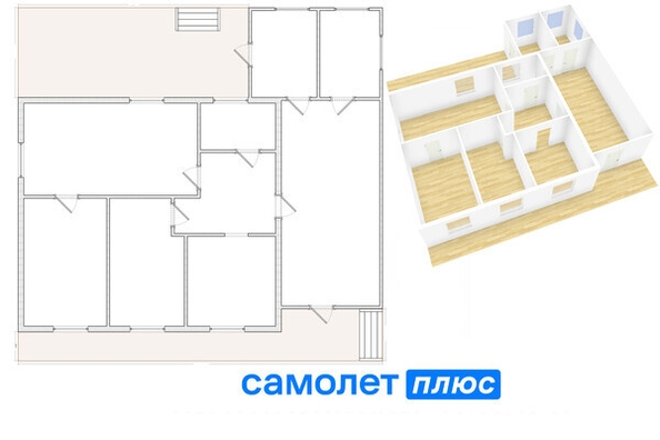 
   Продам дом, 63.4 м², Кемерово

. Фото 27.