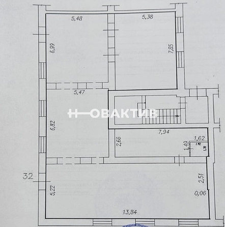 
   Продам помещение свободного назначения, 210.7 м², Ленина пр-кт, 54

. Фото 3.