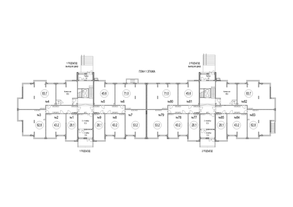 
   Продам 1-комнатную, 43.2 м², Солнечный бульвар, дом 23 корп 3

. Фото 1.