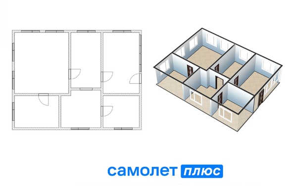 
  Продается дом, 47.5 м², Кемерово
. Фото 2.