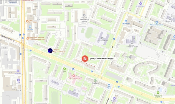 
  Продается торговая площадь, 450 м², Сибиряков-Гвардейцев ул, д. 16
. Фото 17.