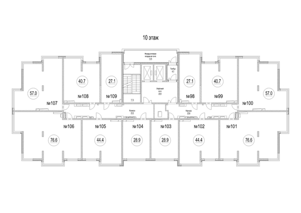 
  Продается 3-комн. квартира, 76.6 м², ЖК Сити-парк, дом 5
. Фото 1.