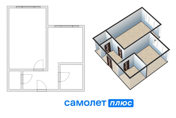 
  Продается 1-комн. квартира, 29.1 м², Металлистов ул, д. 22
. Фото 11.