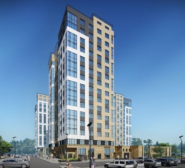 
  Продается 2-комн. квартира, 49.2 м², ЖК Чемпион-парк, дом 1
. Фото 1.
