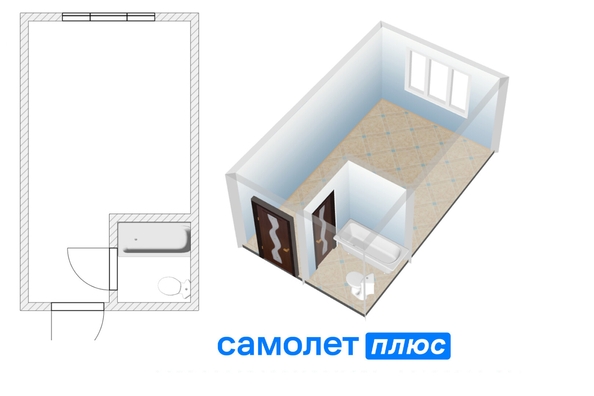 
  Продается студия, 16.6 м², Строителей б-р, д. 20
. Фото 17.