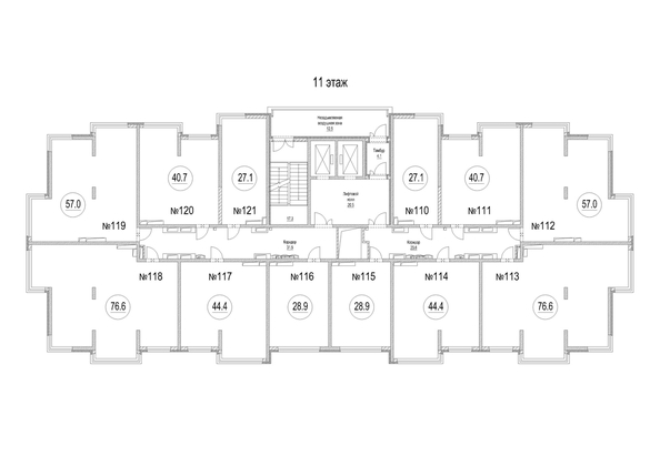 
  Продается 2-комн. квартира, 57 м², ЖК Сити-парк, дом 9
. Фото 1.