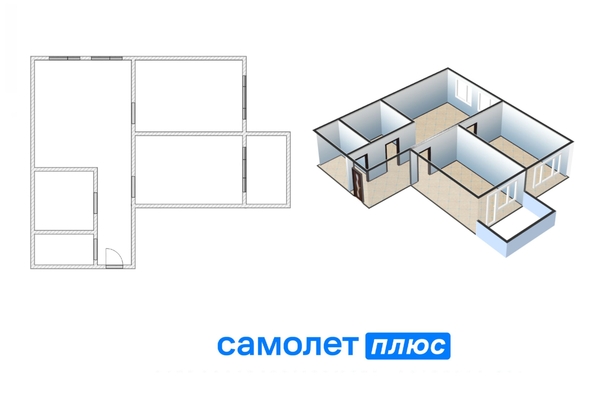
  Продается 3-комн. квартира, 65 м², ЖК Парковый, дом 1
. Фото 23.