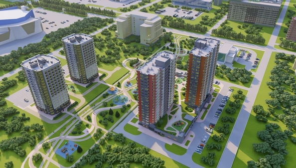 
  Продается 1-комн. квартира, 49.7 м², ЖК Панорама, (Октябрьский, 32а к.1)
. Фото 2.