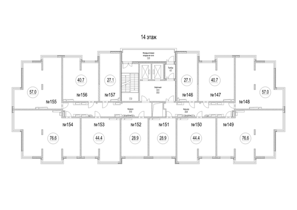 
  Продается 1-комн. квартира, 40.7 м², ЖК Сити-парк, дом 9
. Фото 1.