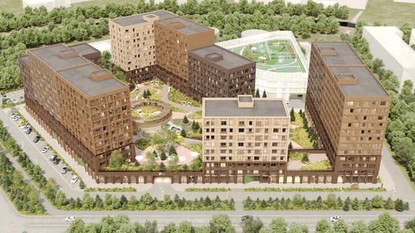 
  Продается 2-комн. квартира, 43.33 м², ЖК Клевер
. Фото 7.