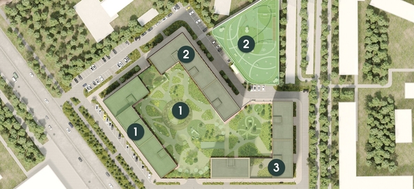
  Продается 2-комн. квартира, 43.33 м², ЖК Клевер
. Фото 9.