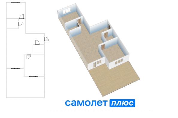 
  Продается 3-комн. квартира, 70 м², ЖК Московский проспект, дом 19
. Фото 31.