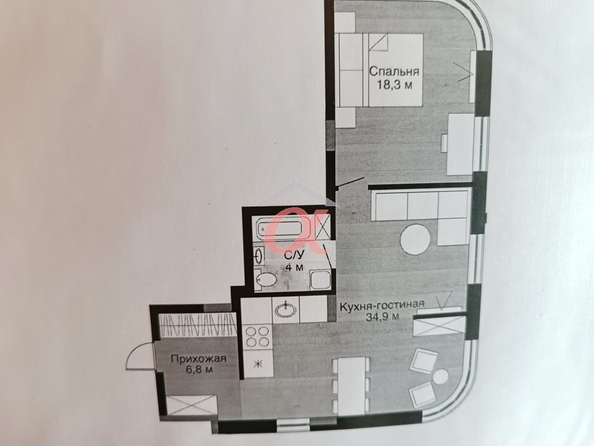 
  Продается 3-комн. квартира, 68.5 м², ЖК Южный, дом Ю-12
. Фото 20.