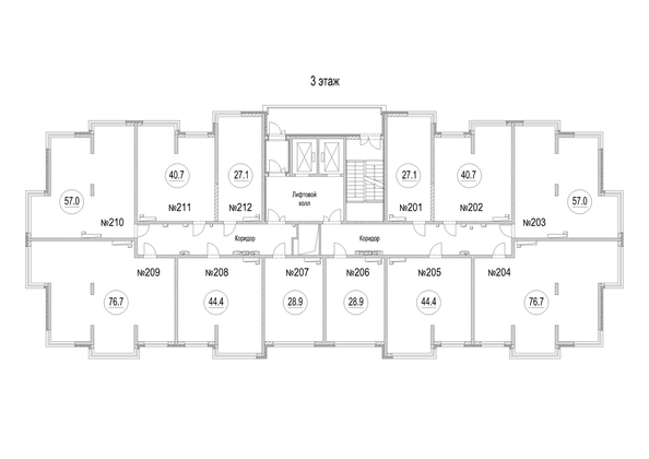 
  Продается 2-комн. квартира, 57 м², ЖК Новоильинка
. Фото 1.