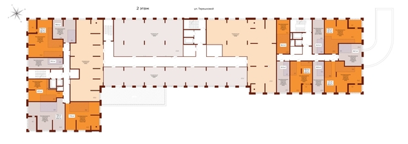 
  Продается 2-комн. квартира, 47.3 м², ЖК Уютный квартал, дом 1
. Фото 7.