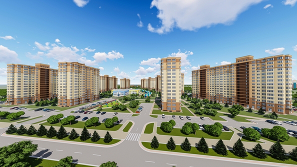 
  Продается 1-комн. квартира, 44.4 м², ЖК Сити-парк, дом 10
. Фото 2.