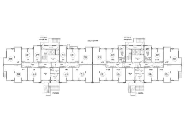 
  Продается 3-комн. квартира 83.4 м², в ЖК Сити-парк, дом 10. Фото 1.