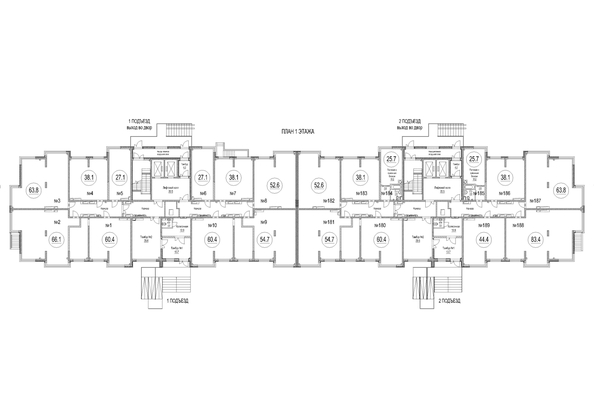 
  Продается 2-комн. квартира 52.6 м², в ЖК Сити-парк, дом 10. Фото 1.