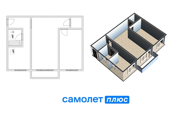 
  Продается 2-комн. квартира, 45.8 м², Гагарина ул, д. 148
. Фото 31.
