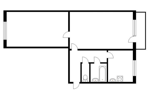 
  Продается 2-комн. квартира 43.2 м². Фото 12.