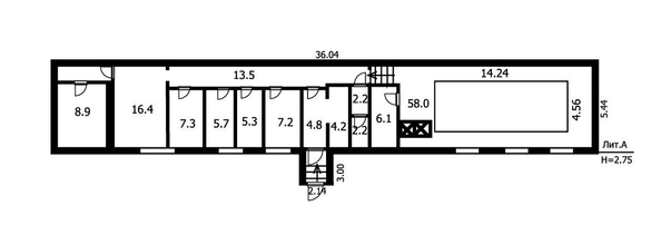 
  Продается универсальное помещение 147.2 м². Фото 28.