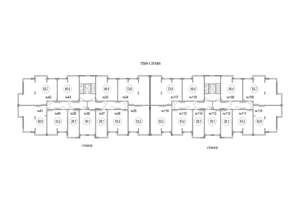 
  Продается 3-комн. квартира 83.7 м², в ЖК Солнечный бульвар, дом 23 корп 4. Фото 2.