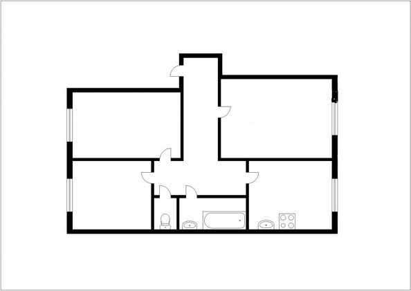 
  Продается 3-комн. квартира 57.8 м². Фото 14.