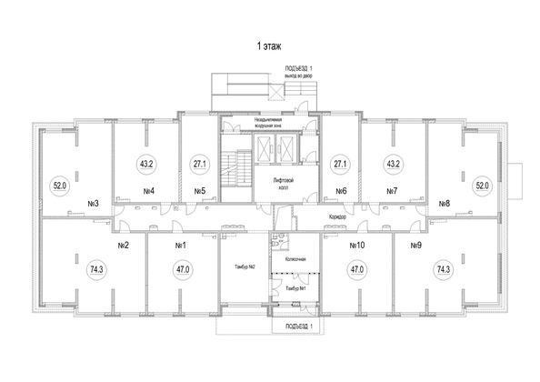 
  Продается студия 27.1 м², в ЖК Новоильинка, 2 этап. Фото 2.