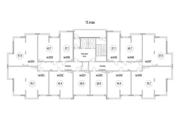 
  Продается 1-комн. квартира 44.4 м², в ЖК Новоильинка, 1 этап. Фото 1.