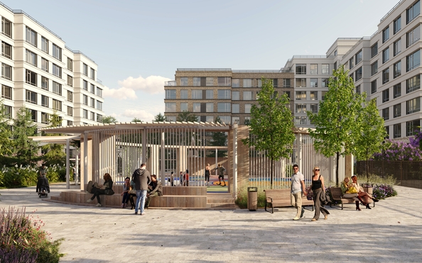 
  Продается 2-комн. квартира 44.1 м², в ЖК Уютный квартал, дом 1. Фото 6.