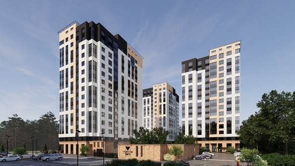 
  Продается 3-комн. квартира 76.7 м², в ЖК Чемпион-парк, дом 2. Фото 2.