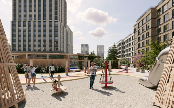 
  Продается 3-комн. квартира 65.2 м², в ЖК Уютный квартал, дом 3. Фото 4.