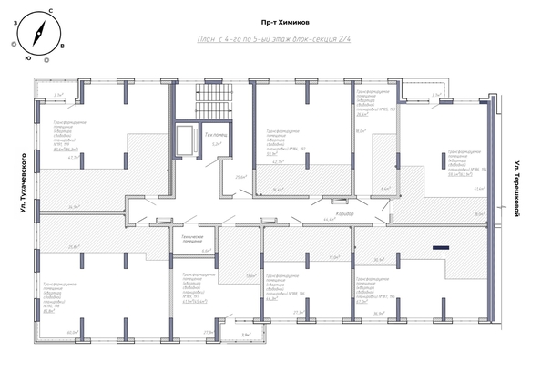 
  Продается 3-комн. квартира 86.3 м², в ЖК Уютный квартал, дом 2. Фото 1.