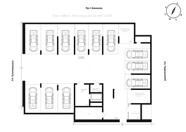 
  Продается парковка 16.3 м², в ЖК Уютный квартал, дом 2. Фото 1.