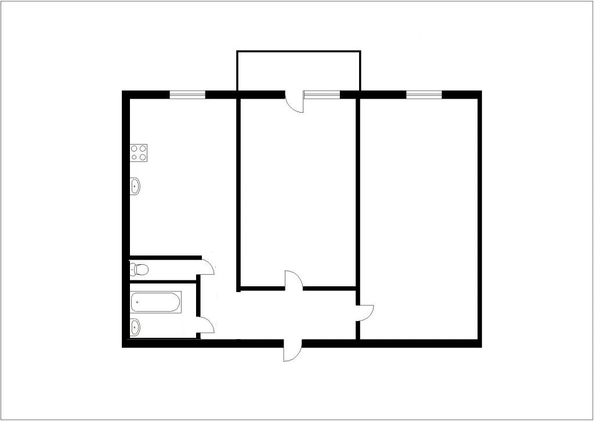 
  Продается 2-комн. квартира 56.9 м². Фото 13.