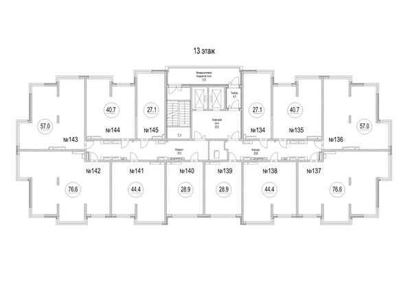 
  Продается 3-комн. квартира 76.6 м², в ЖК Сити-парк, дом 8. Фото 1.
