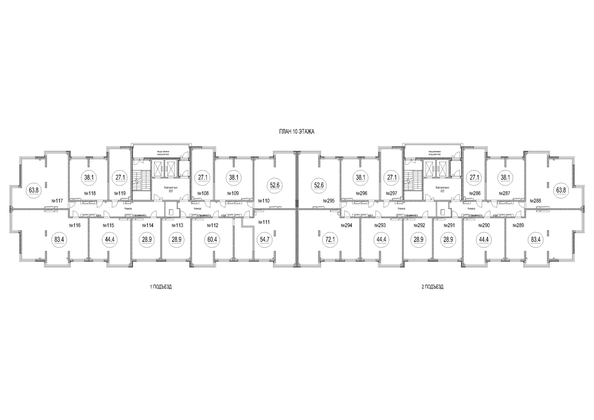
  Продается студия 28.9 м², в ЖК Сити-парк, дом 10. Фото 2.