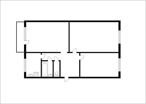 
  Продается 3-комн. квартира 61.3 м². Фото 16.