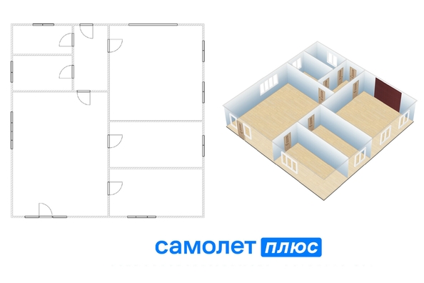
  Продается коттедж 131.4 м². Фото 10.
