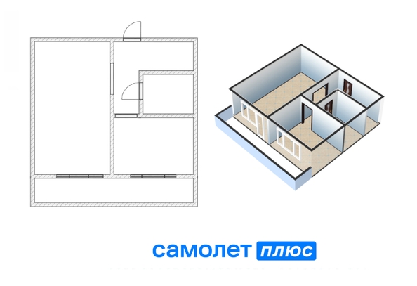 
  Продается 1-комн. квартира 35.4 м². Фото 4.