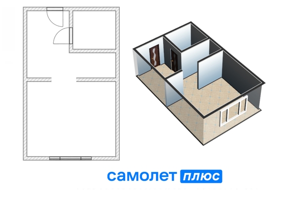 
  Продается 1-комн. квартира 22.4 м². Фото 4.
