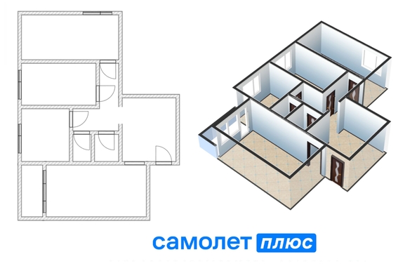 
  Продается 3-комн. квартира 71.9 м². Фото 14.