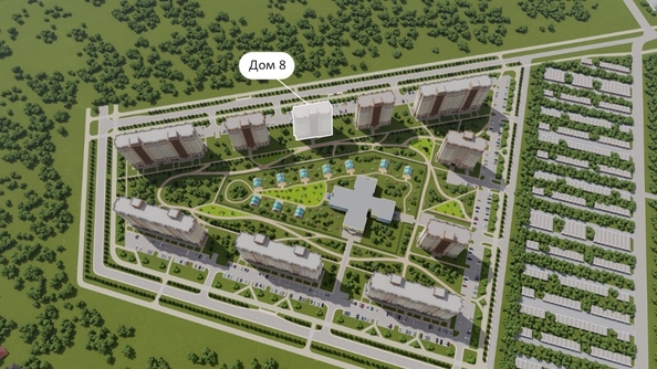 
  Продается студия 28.9 м², в ЖК Сити-парк, дом 8. Фото 8.