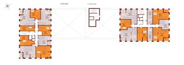 
  Продается 2-комн. квартира 44.3 м², в ЖК Уютный квартал, дом 1. Фото 8.