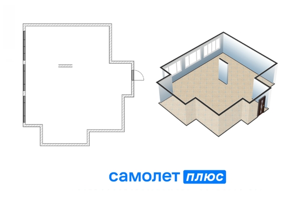 
  Продается 2-комн. квартира 55.8 м², в ЖК Южный, дом Ю-16. Фото 16.
