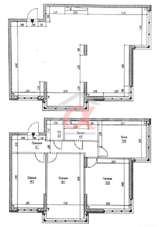 
  Продается 4-комн. квартира 81 м², в ЖК Мичуринская аллея, дом 58 корп 1. Фото 26.
