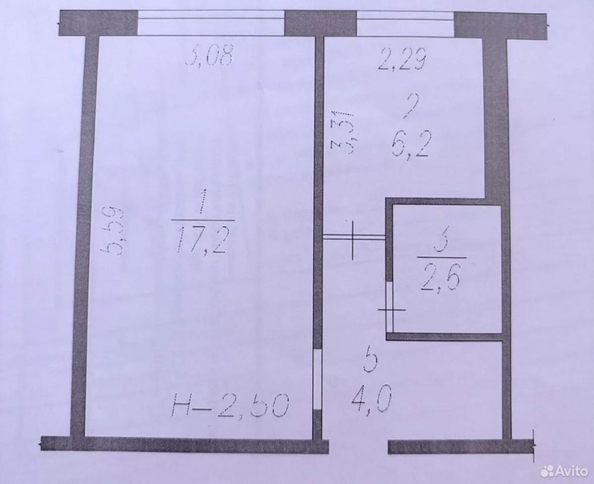 
  Продается 1-комн. квартира 30 м². Фото 1.